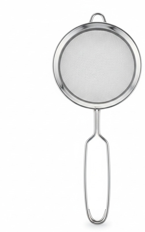 supermom Stainless Steel Slim Strainer | Fine Mesh | Slim Handle | Filter Coffee - Milk | Tea Strainer(Pack of 1)