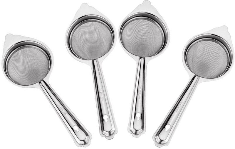 Quickoo premium ss steel strainer 2 pc set Tea Strainer(Pack of 2)