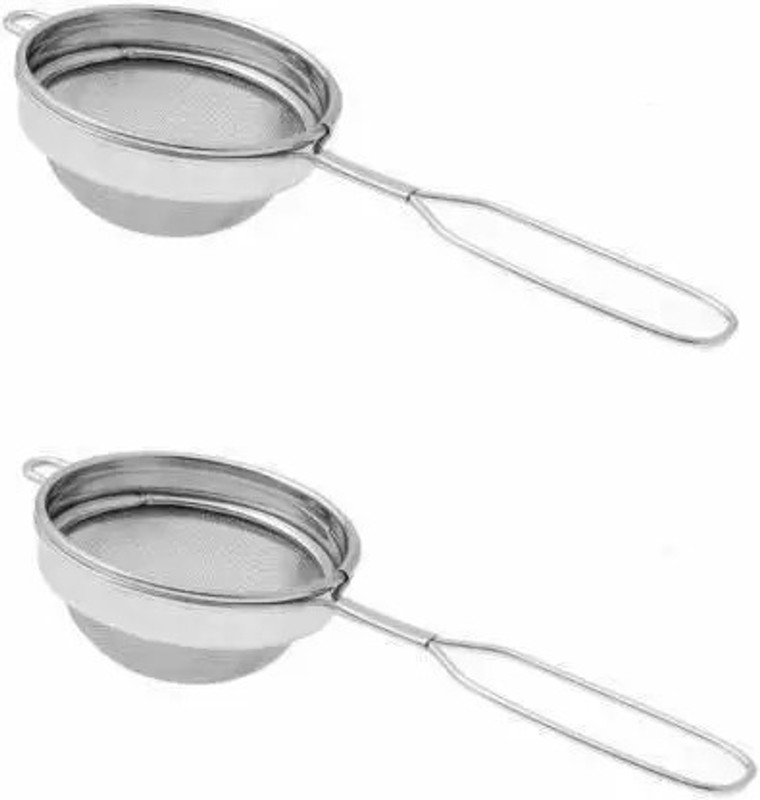 REGOLITH ENTERPRISES Stainless Steel Wire Tea & Coffee Strainer Tea Strainer(Pack of 2)
