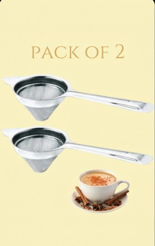 Aky global Tea Strainer Tea Strainer(Pack of 2)