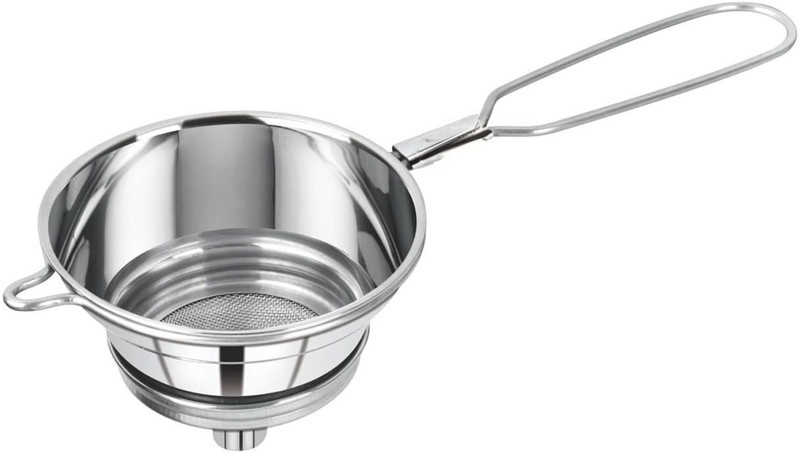 Swadhin Stainless Steel Pouring Funnel Oil Bottle Strainer Jam Filter for Kitchen Tea Strainer(Pack of 1)