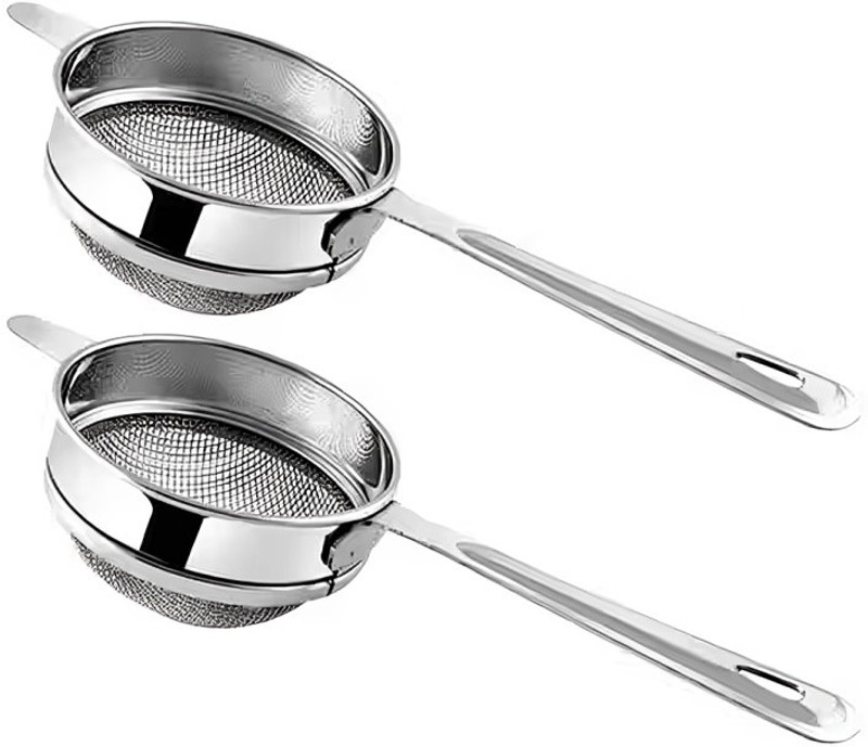 DINEZAAR Stainless steel tea stainer I Tea Filter, Daily Kitchen Use Tea Strainer(Pack of 2)