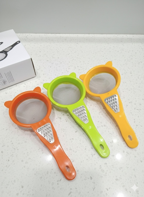 MATA STORE hsh Tea Strainer(Pack of 3)
