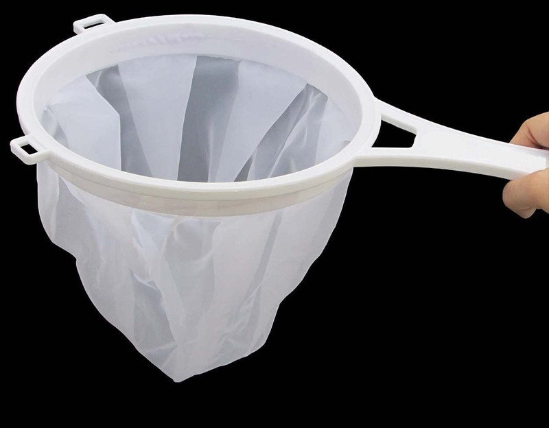 PADMAVATHI ENTERPRISES Milk Filter Kitchen Funnel for Filtering Juice, Wine, Milk, Soy Milk Strainer Tea Strainer(Pack of 1)