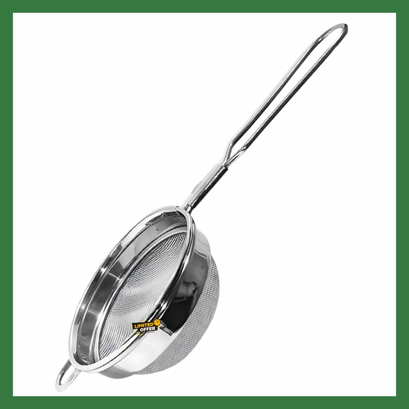 PARTHSTAINER 1 Stainless Steel D-Jali Tea Strainer Tea Strainer(Pack of 1)