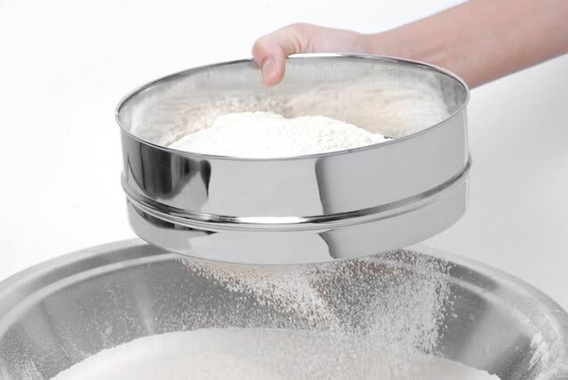Shopsidex aata chalani Strainer(Steel Pack of 1)