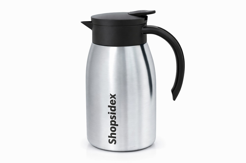 Shopsidex Steel Vacuum Insulated Tea Pot 750ml SilverTCI057 Tea Urn(750 ml)