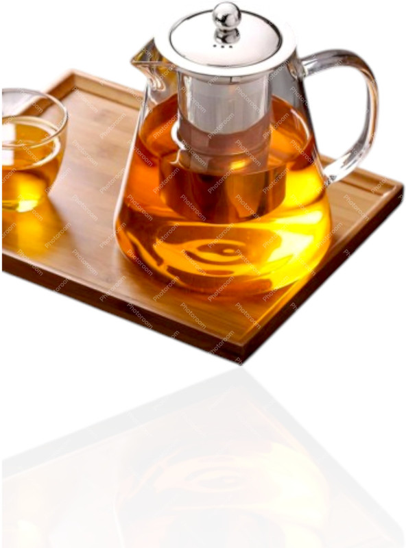 Aaditri crafts Glass Teapot with Stainless Steel Infuser and Lid – 500ml Capacity Tea Urn(500 ml)