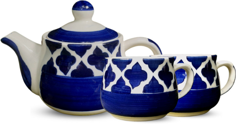 TLCAART BCE-SCI-MS-3P-BLUE-TSET-23 Tea Urn(500 ml)