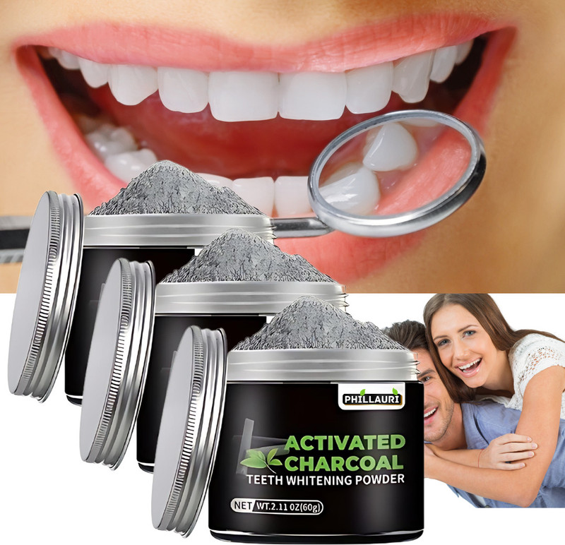 Phillauri Tooth Powder For Instant Teeth Whitening With Mint Formula Use For men And Women Teeth Whitening Kit