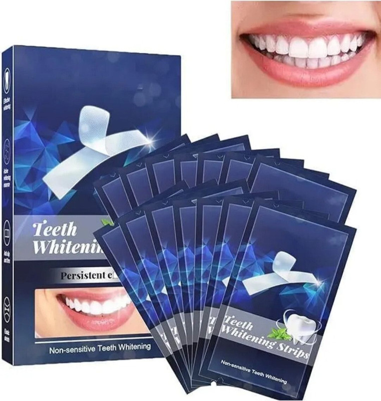 KATHTHAI Advanced Teeth Whitening Strips for Sensitive Teeth,Professional to Remove Stain Teeth Whitening Kit