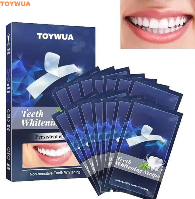 Toywua Teeth Whitening Strips Confidence You Can See Teeth Whitening Kit
