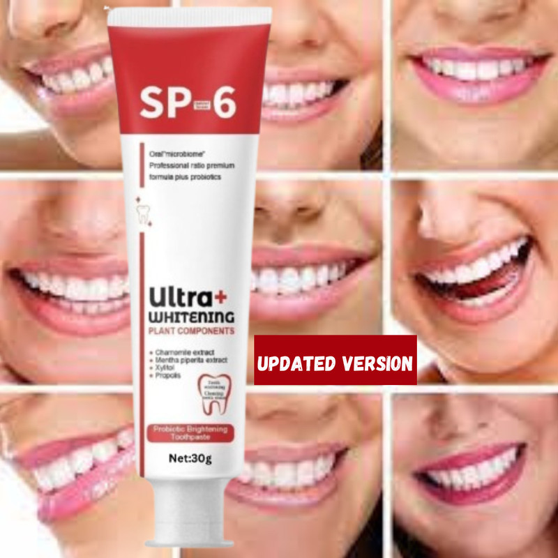 SIYDHA Sp6 Beaming Teeth Sparkle Toothpaste 1pc Suitable For Both Kids And Adults 30g Teeth Whitening Kit