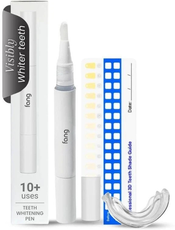 Fang Teeth Whitening | Yellow Teeth Whitening | Vegan Enamel Safe (Pack of 1) Teeth Whitening Kit