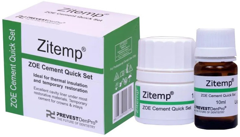 MEDDENT Zitemp ZOE Quick Cement Teeth Whitening Kit