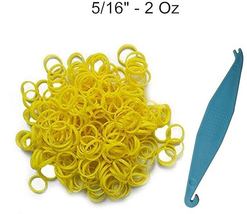 Dentosmile Dental elastics Tooth Size 3/16"-3.5 Oz 100 Teeth Whitening Kit