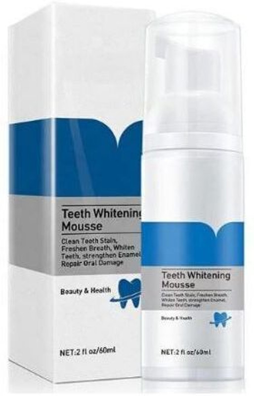 Zero Luxury Teeth Whitening Mousse for a Brighter Smile 60Ml Teeth Whitening Kit