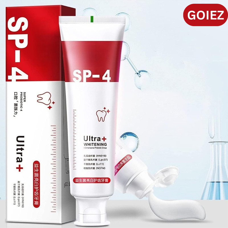 GOIEZ SP-4 Probiotic Radiance Advanced Oral Care Tooth Paste Teeth Whitening Kit