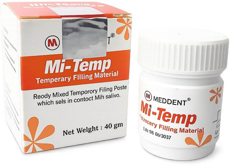 MEDDENT Mi-Temp Temporary Filling Material Teeth Whitening Kit