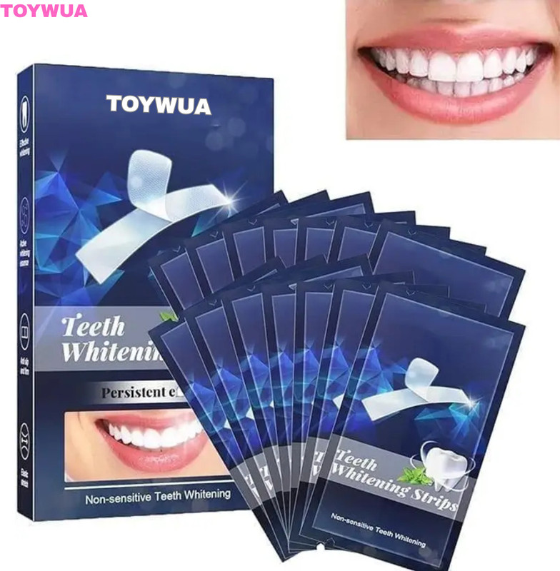 Toywua Teeth Whitening Strips Show Off Your Best Smile Teeth Whitening Kit