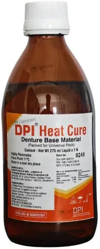 DPI Dental Heat Cure C.M.S Teeth Whitening liquid(450 ml)