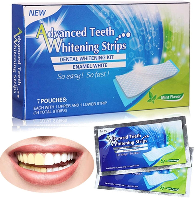WhiteInstant Dazzling White Instant Teeth whitening Teeth Wipe(Pack of14)