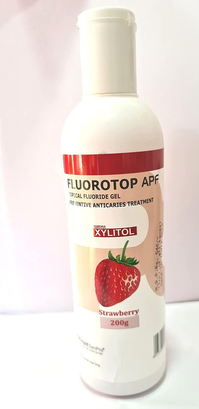 Prevest Dental Fluorotop APF Topical Fluoride Gel Teeth Whitening liquid(10 ml)