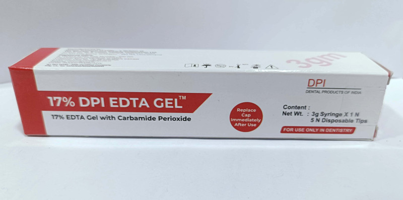 DPI Dental 17% Edta Gel 3gm /no Teeth Whitening liquid(3 ml)