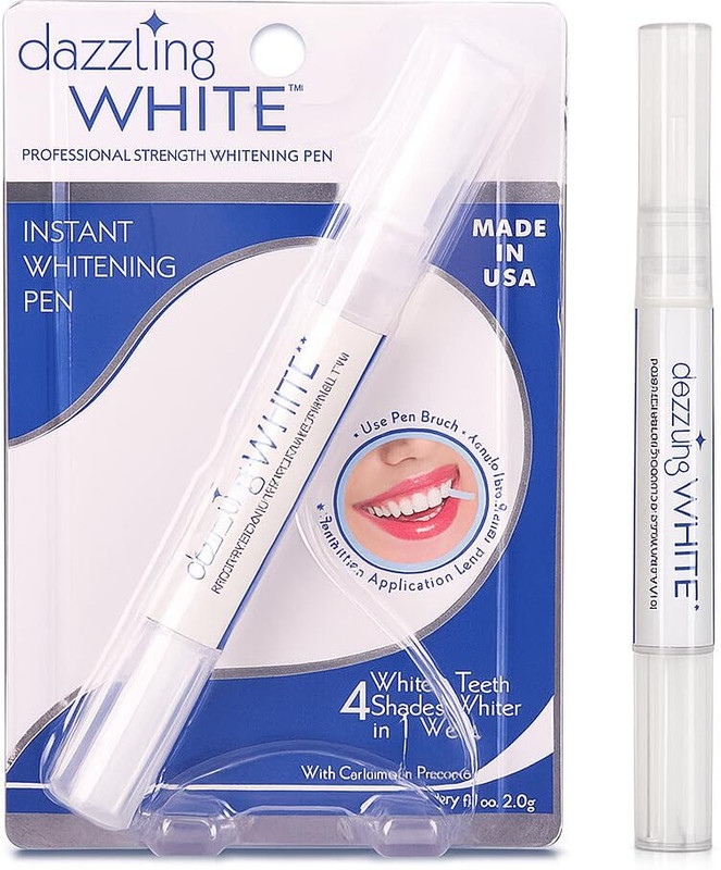 crega Teeth Whitening Pen & Gel, Leave On Teeth Whitening Treatment Teeth Whitening liquid(2 ml)