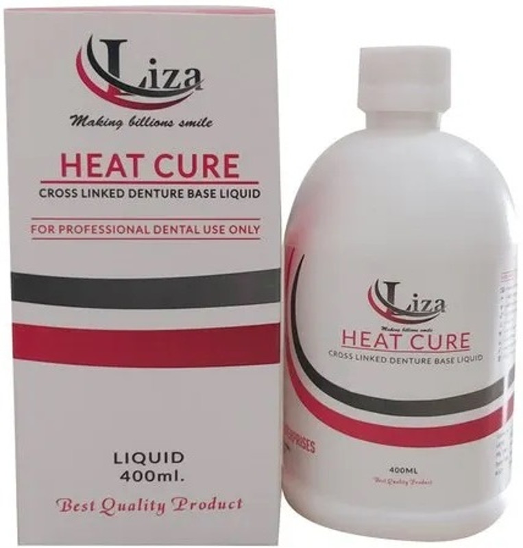 Liza Dental Heat Cure Liquid 400ml /no Teeth Whitening liquid(400 ml)