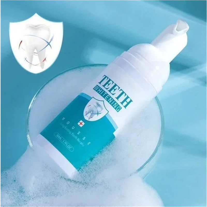 INDO CHALLENGE Bad Breath Foam Deep Cleaning Teeth Whitening Oral Care Health Tooth Cleaning Teeth Whitening Kit