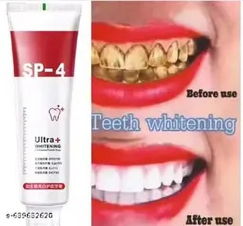 MILAN Enterprise SP-4 Ultra Whitening Probiotic Toothpaste for men and women Teeth Whitening liquid(50 ml)