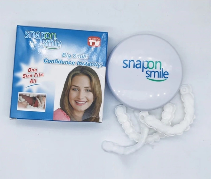 MAYANTAA New Natural-Looking Snap-On Teeth Veneers For Adults Teeth Wipe(Pack of1)