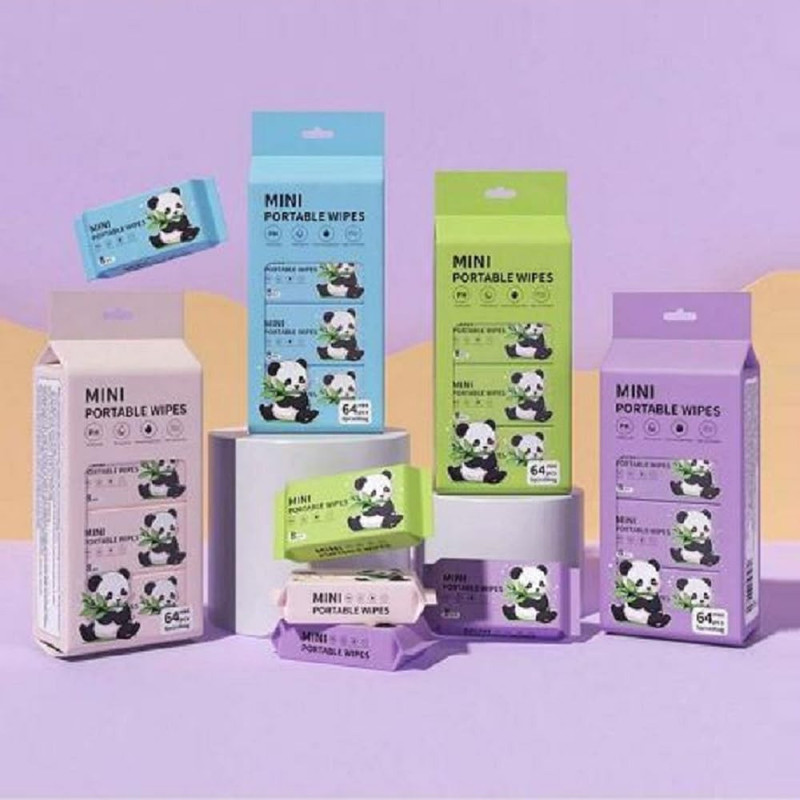 Loyox Wipes–64 Pcs Alcohol-Free, Skin-Safe Wet Wipes for Baby Teeth Wipe(Pack of64)
