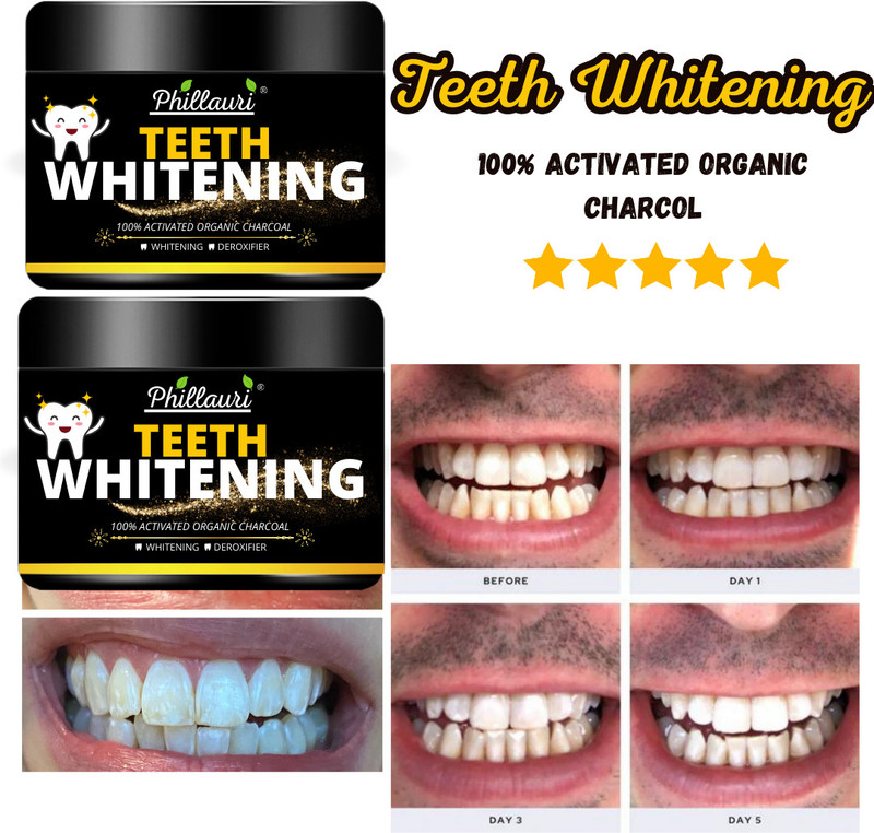 Phillauri Teeth Toothpaste||Removes Stains||Improves Oral Aesthetics||(pack of 1) Teeth Wipe(Pack of1)