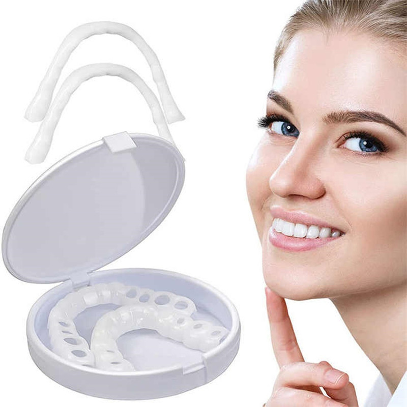 VRBUDDIES Brighten Your Smile Professional Teeth for Men and WomenFake Teeth Set Teeth Wipe(Pack of1)