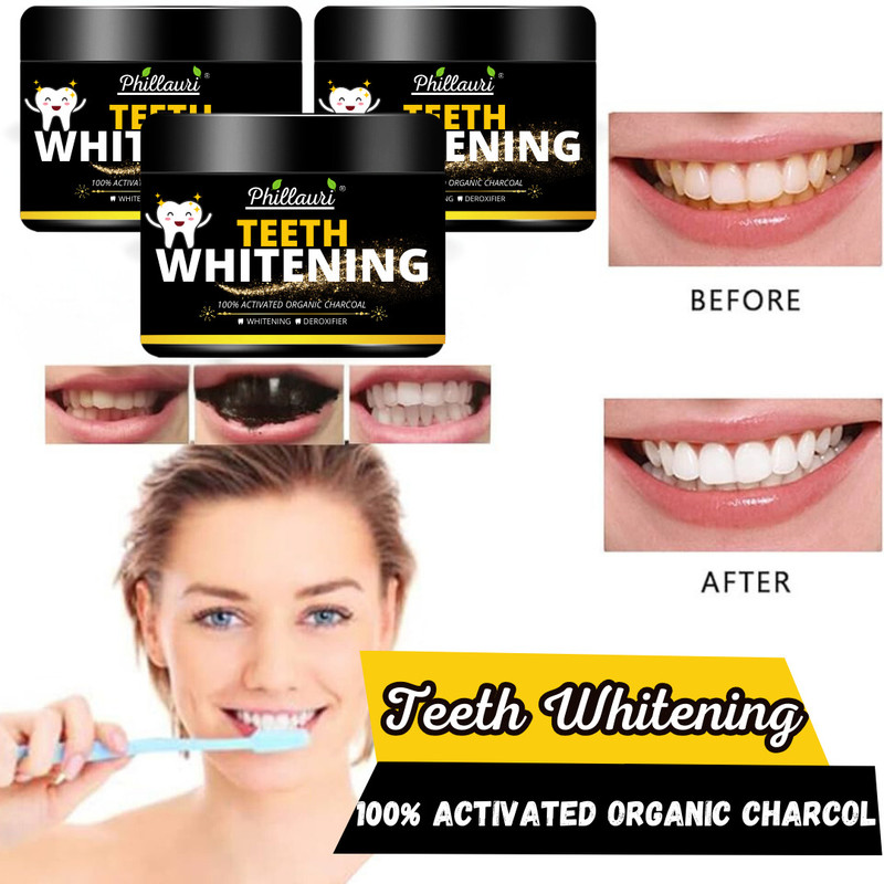 Phillauri Teeth Whitening Tape||Polishes Enamel||Removes Plaque(pack of 1) Teeth Wipe(Pack of1)