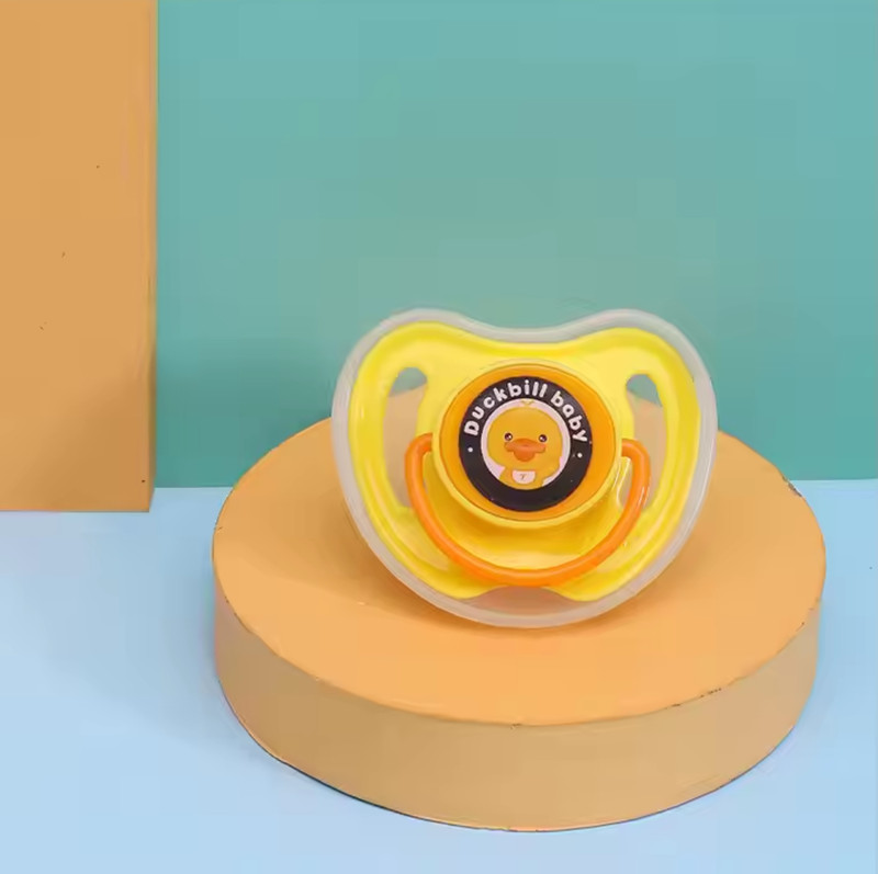 AEREX Soft Silicone Baby Pacifiers | Air Flow Shield Pacifier & Nipple for Babies Soother(Yellow)