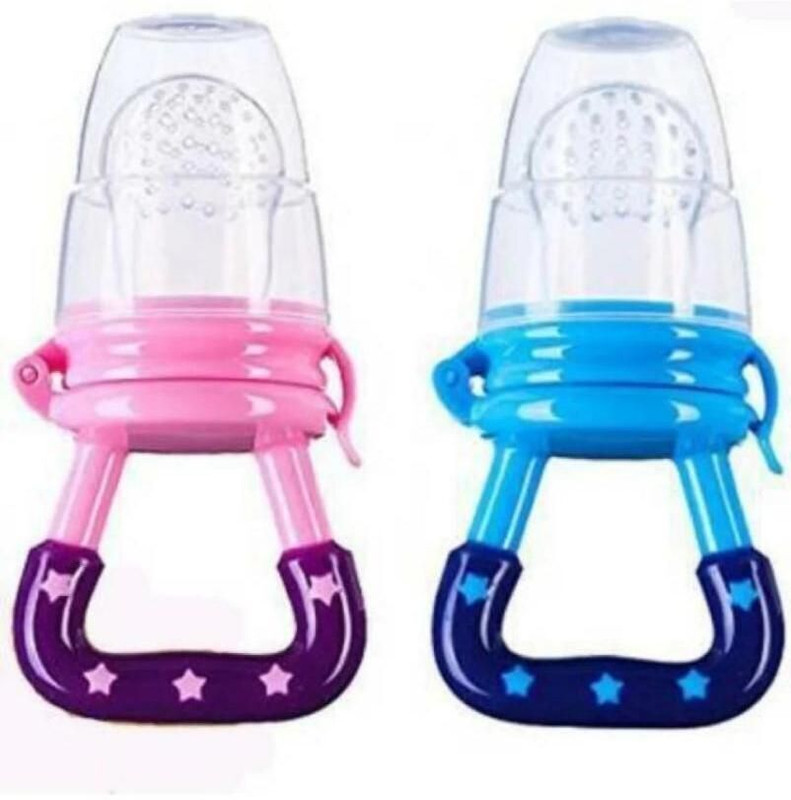 Little Chics New Born Baby Pacifier, Nibbler Silicone Safe Fresh Fruit & Food Feeder Soother Soother(Green)