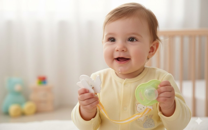 JBH BPA-free silicone SOOTHER Soother(Multicolor)
