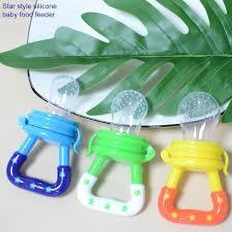 SST baby fruit feeder / nibbler 3 Pcs Ac30 Feeder(Multicolor)