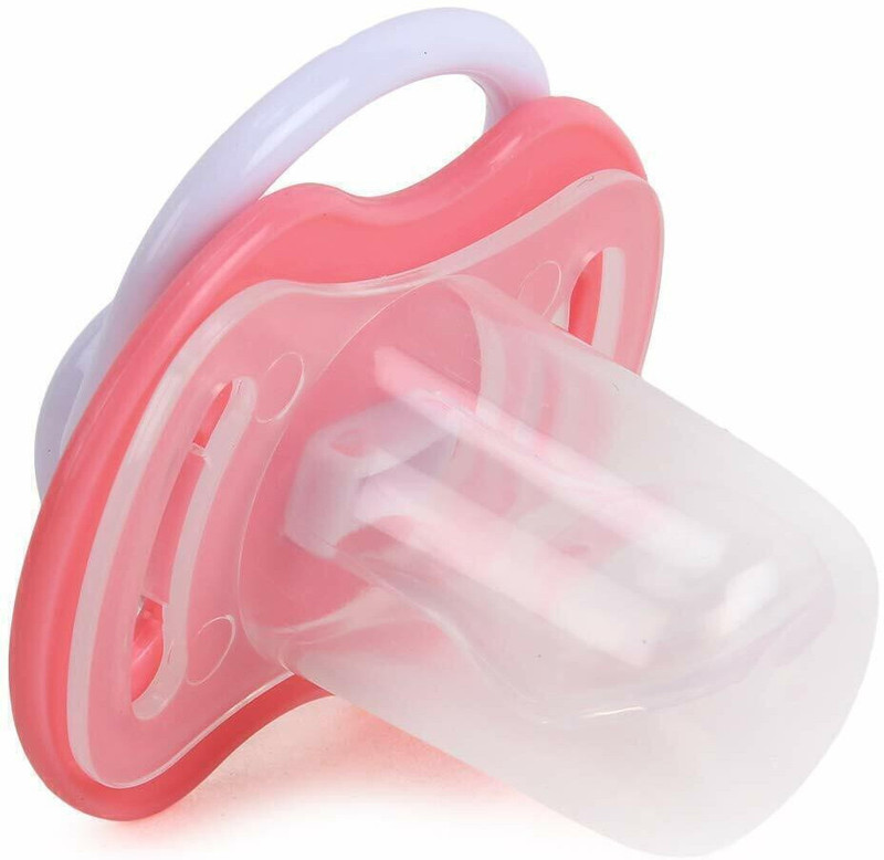 PRSTI Baby Silicone Soft and Safe Soother Soother(Red)