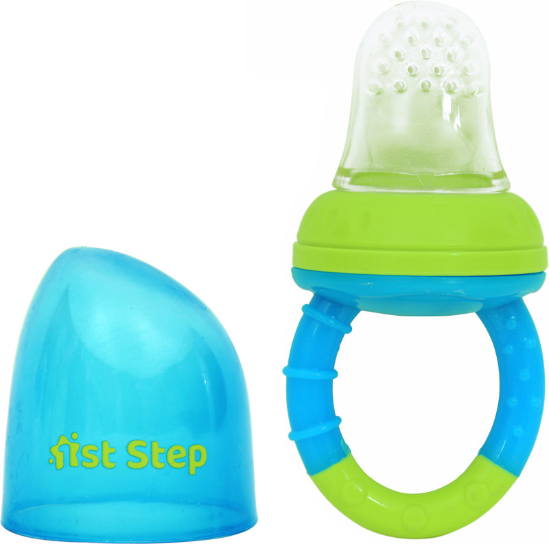 1st Step BPA Free Silicone Fruit Feeder Sack Feeder(Blue)