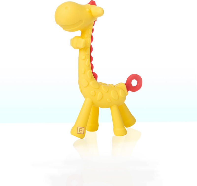 Bembika International Teether - Shape Giraffe Yellow Teether(Yellow)