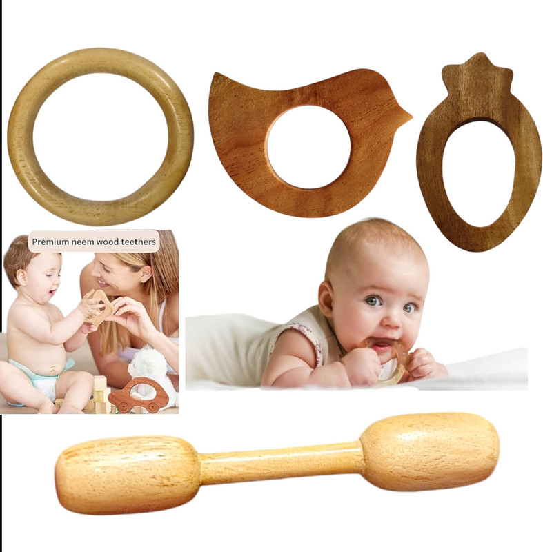 Shreeja Shilpcraft Healthy for baby Natural, Safe & Antibacterial Feeder(Brown)