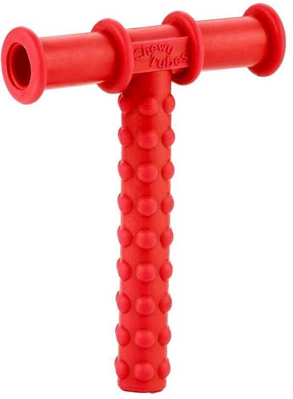 MJ TalkTools Chewy Tube Red Teether(Red)