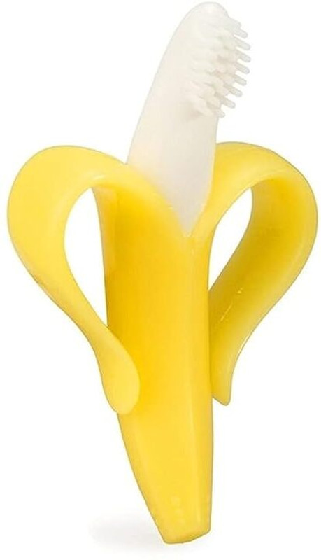 Chicbunny NEW BORAN BABY BANANABRUSH Soother(Multicolor)