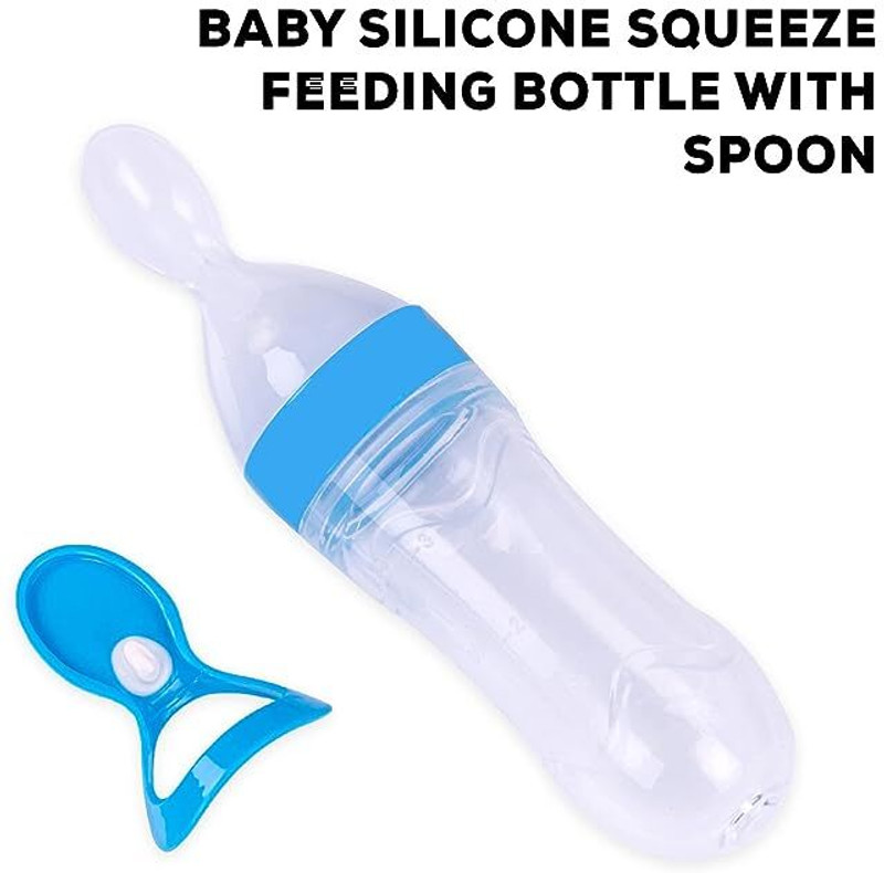 Chicbunny BABY FEEDING SPOON BOTTLE Feeder(Multicolor)