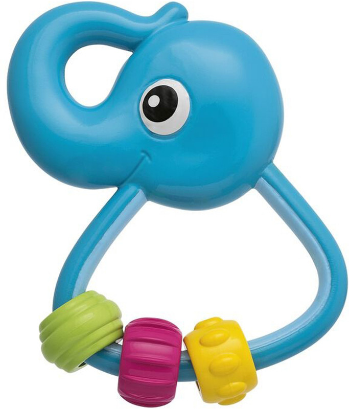 Chicco Easy Grasp Elephant Teether Soother(Multicolor)