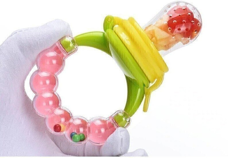 Baby Shopiieee 1 pc/pack Baby Pacifier Food Feeder Silicone DS-1023 Feeder(Multicolor)